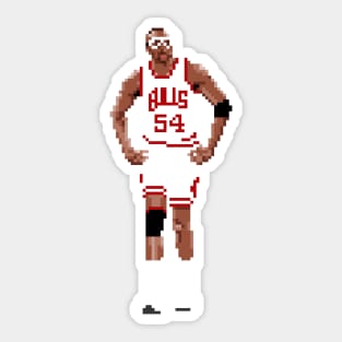 Horace Grant Pixel Walk Sticker